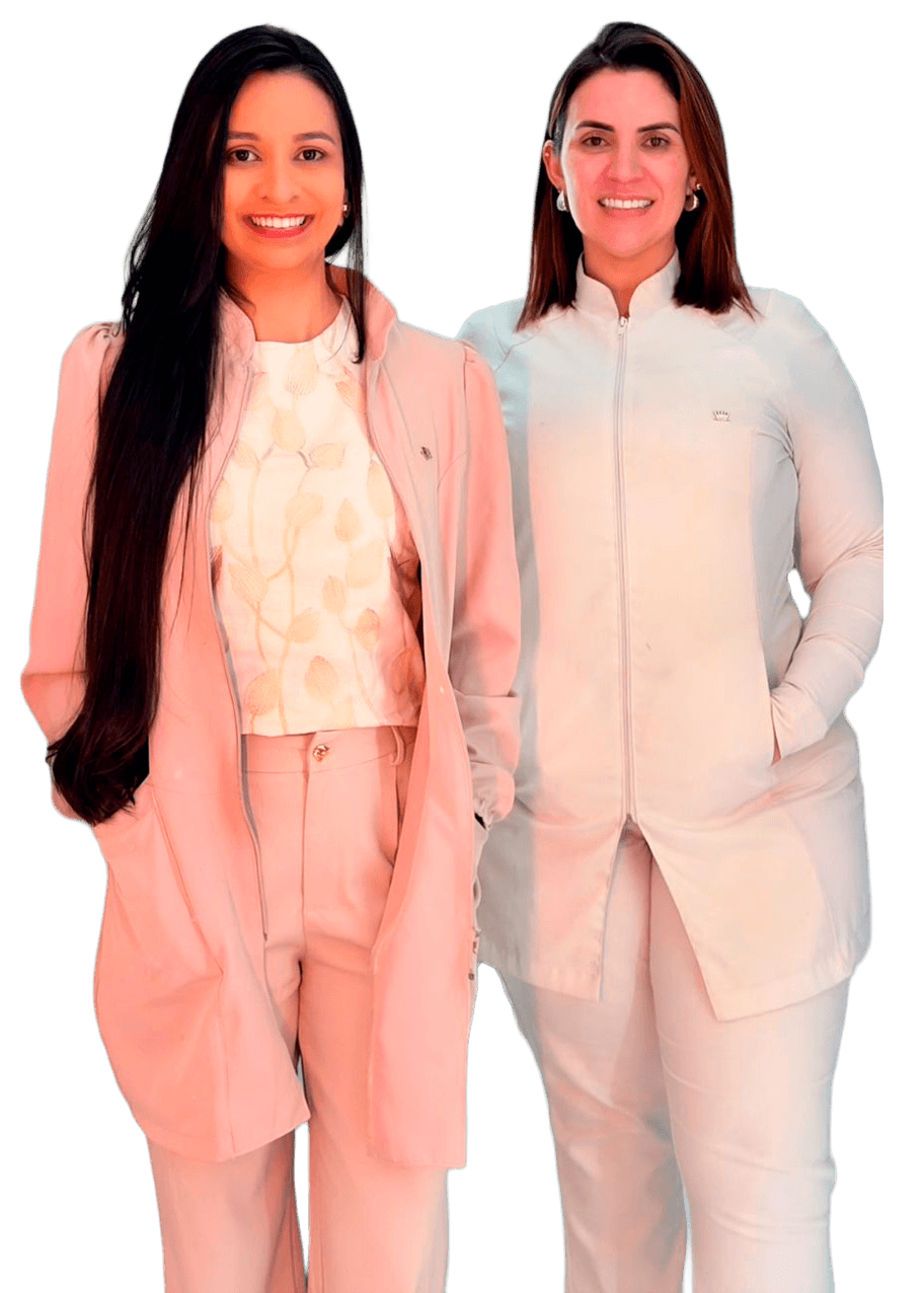 Dra. Déborah Miranda e Dra. Donata, da Claryou Sorria
